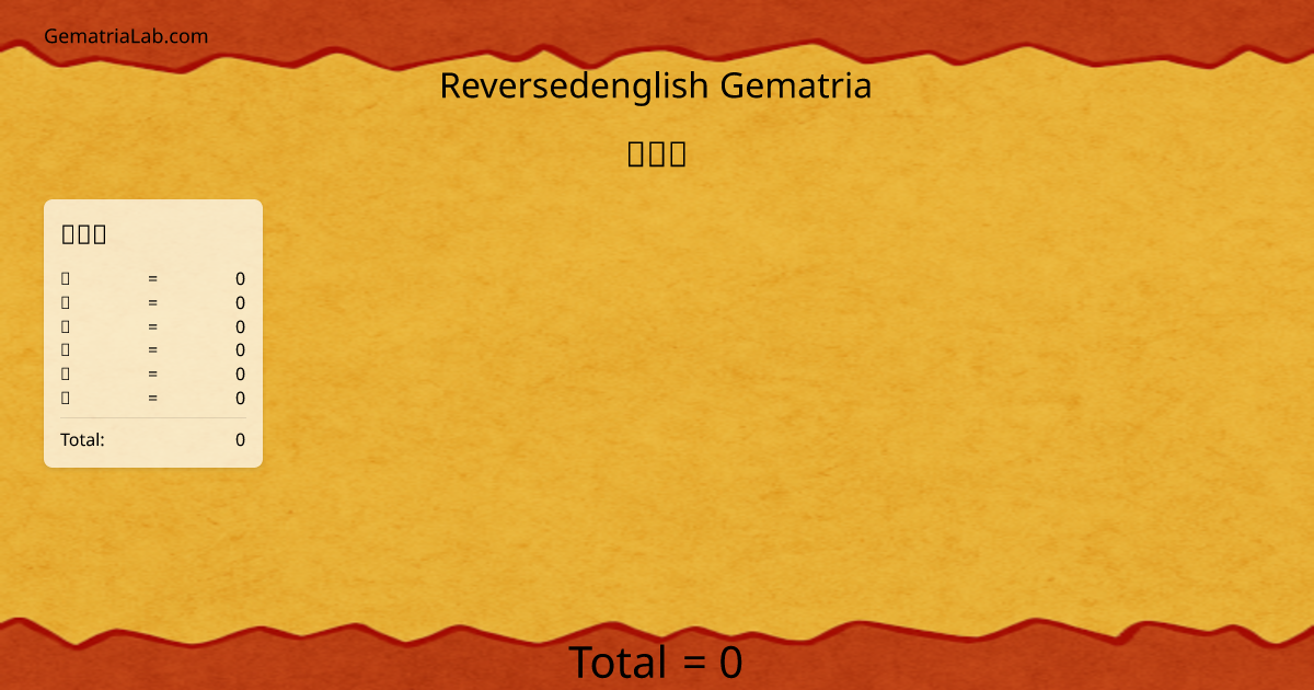 𐤔𐤋𐤌 in reversedenglish Gematria